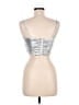 J.Crew Silver Tube Top Size 6 - photo 2