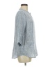 Erika Blue Long Sleeve Blouse Size M - photo 4