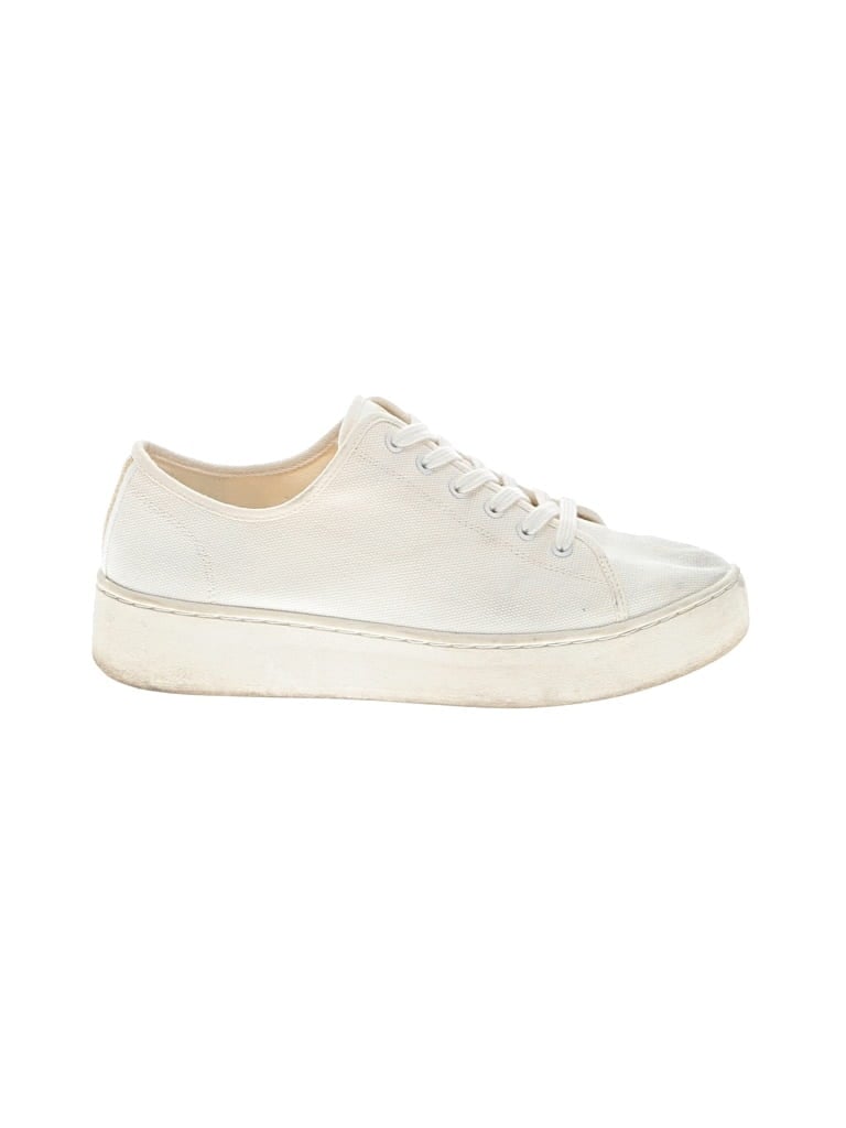 Pre-owned Jcrew Sneakers In Ivory
