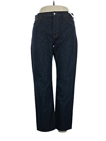 Madewell The Longline Straight Jean in Rinse Wash (view 1)