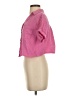 Love Notes 100% Cotton Pink Short Sleeve Blouse Size S - photo 5