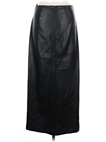 MNG Faux Leather Skirt (view 2)