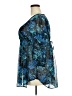 Xhilaration 100% Polyester Blue 3/4 Sleeve Blouse Size XXL - photo 5