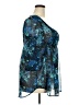 Xhilaration 100% Polyester Blue 3/4 Sleeve Blouse Size XXL - photo 4