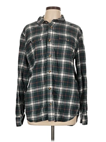 Vans Long Sleeve Button-Down Shirt (view 1)