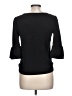 Green Envelope Black 3/4 Sleeve Top Size L - photo 2