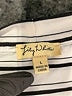 Lily White 100% Polyester Stripes Silver Sleeveless Blouse Size L - photo 7