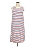 Kule 100% Cotton Stripes White Casual Dress Size 2X (estimated) - photo 1