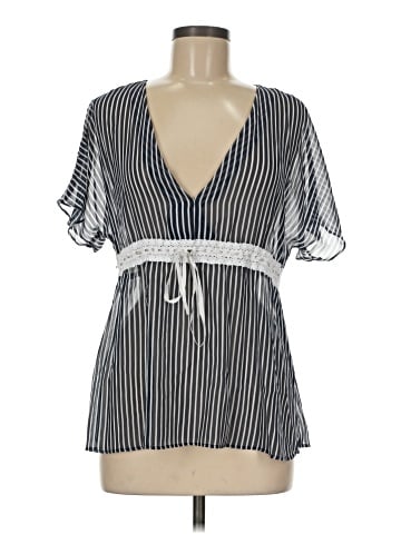 Nicole by Nicole Miller Short Sleeve Blouse (view 1)