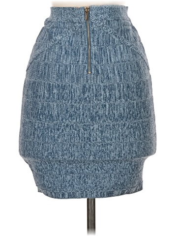 Bebe Denim Skirt (view 2)