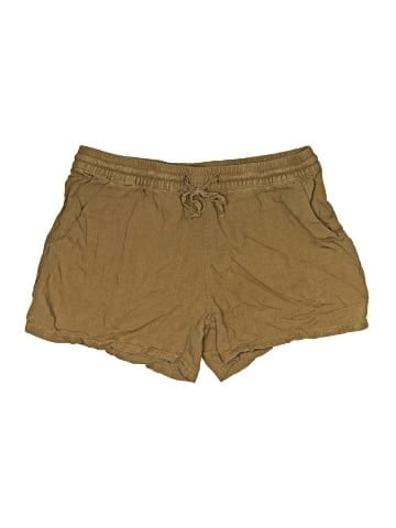 Divided by H&M Khaki Shorts (view 1)