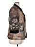 R&M Richards 100% Polyester Print Brown Jacket Size 16 Petite - photo 4