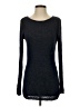 Rachel Zoe Metallic Black Pullover Sweater Size S - photo 1