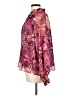 Fate Burgundy Long Sleeve Blouse Size L - photo 5