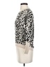 Ellison Animal Print Ivory Pullover Sweater Size S - photo 5