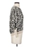 Ellison Animal Print Ivory Pullover Sweater Size S - photo 4