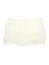 J.Crew 100% Cotton Solid Ivory Shorts Size 10 - photo 1
