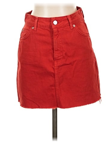 Topshop Denim Skirt (view 1)
