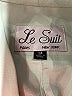 Le Suit 100% Polyester Ivory Blazer Size 14 - photo 6