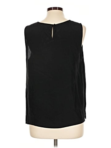 St. John Sleeveless Silk Top (view 2)