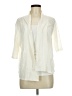 Eileen Fisher 100% Linen Ivory Kimono Size M - photo 1