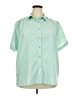 BocaBay Green Short Sleeve Button-Down Shirt Size XXL (estimated) - photo 1
