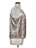 Porridge Metallic Silver Sleeveless Top Size XL (4) - photo 4