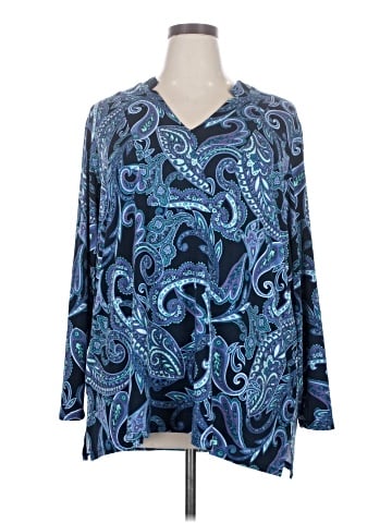 Jaclyn Smith Long Sleeve Blouse (view 1)