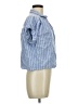Old Navy 100% Cotton Blue Short Sleeve Blouse Size M - photo 4