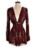 Ecote Paisley Burgundy Romper Size 2 - photo 1