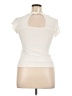 W5 Ivory Short Sleeve Top Size XL - photo 2