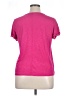 Max Studio Pink Short Sleeve T-Shirt Size XL - photo 2