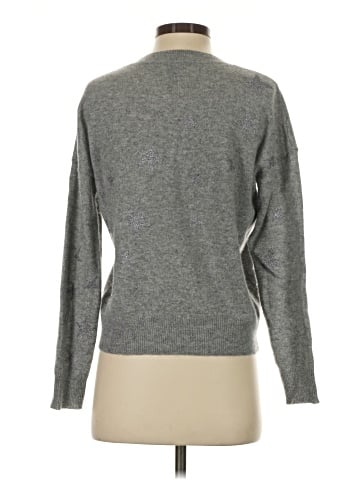 Aqua Cashmere Pullover Sweater (view 2)