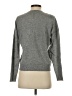 Aqua 100% Cashmere Solid Gray Cashmere Pullover Sweater Size XS - photo 2