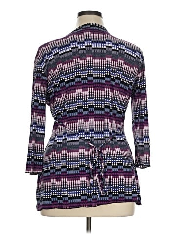 Suzie In The City 3/4 Sleeve Blouse (view 2)