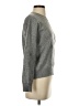 Aqua 100% Cashmere Solid Gray Cashmere Pullover Sweater Size XS - photo 4