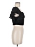 CATHERINE Catherine Malandrino 100% Polyester Black Short Sleeve Top Size S - photo 4