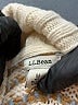 L.L.Bean 100% Lambswool Ivory Wool Cardigan Size M - photo 6