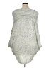 a.n.a. A New Approach 100% Acrylic Tweed Silver Pullover Sweater Size 0X - photo 2
