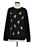 Muk Luks Stars Black Pullover Sweater Size M - photo 1