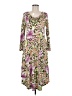 emerald Print Purple Casual Dress Size S - photo 1