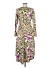 emerald Print Purple Casual Dress Size S - photo 2
