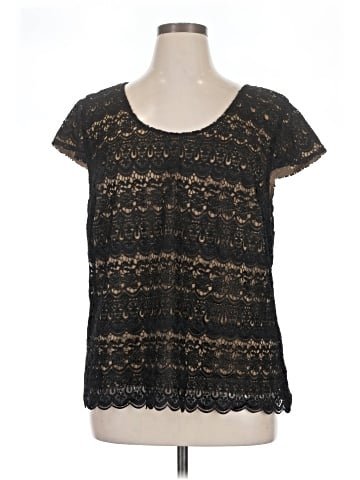Midnight Velvet Short Sleeve Top (view 1)