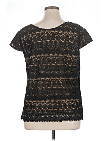 Midnight Velvet Short Sleeve Top (view 2)