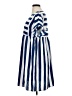 Sucrefas Stripes Blue Casual Dress Size XL - photo 5