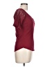 Bongo Burgundy Short Sleeve Top Size L - photo 4
