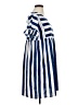 Sucrefas Stripes Blue Casual Dress Size XL - photo 4