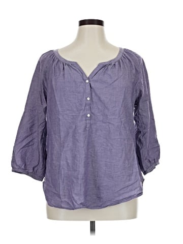 Old Navy 3/4 Sleeve Blouse (view 1)
