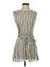 Zara Basic 100% Cupro Stripes Ivory Casual Dress Size XS - photo 1