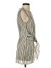 Zara Basic 100% Cupro Stripes Ivory Casual Dress Size XS - photo 4